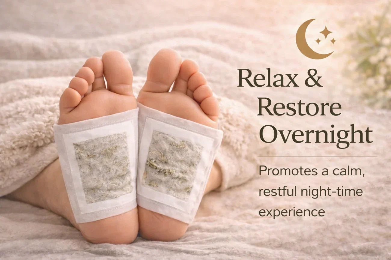 Ayurvedic 100% Herbal & Gentle Ingredient Foot Patches BUY 20 GET 20 FREE (Pack of 40)@499